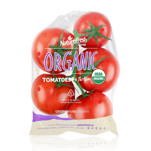 Nature Fresh Farms Organic Tomatoes Red Cluster 454 g