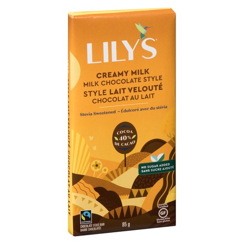 Lily's Sweets Chocolate Style Bar Creamy Milk 85 g