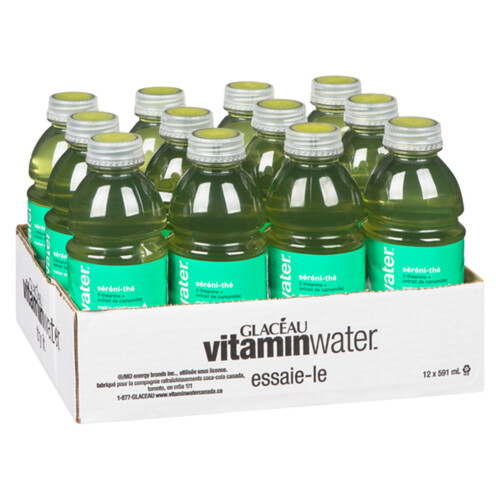 Glaceau Vitaminwater Packaged Water Serenit-E 12 x 591 ml (bottles)