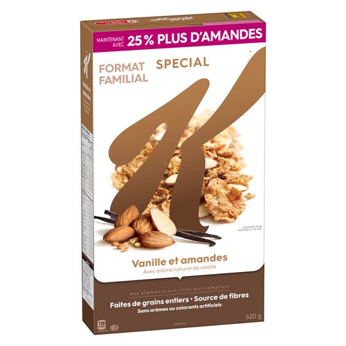 Kellogg Special K Cereal Vanilla Almond 620 g