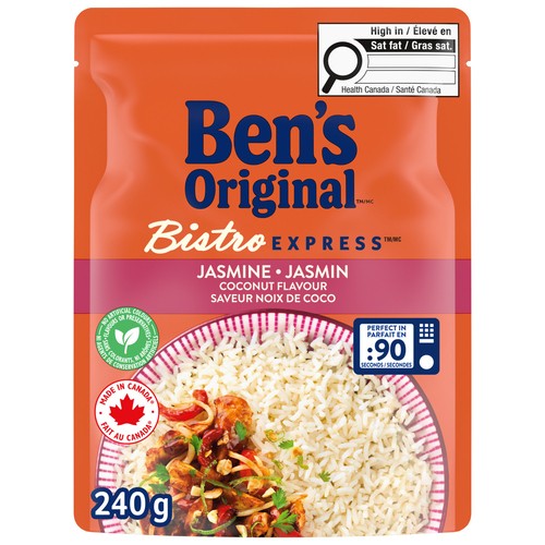 Ben's Original Bistro Express Rice Side Dish Coconut Flavoured 240 g