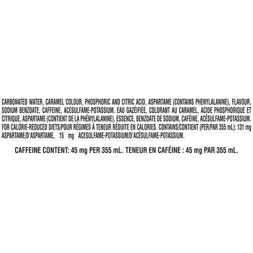Diet Coke Soda 1 L (bottle)