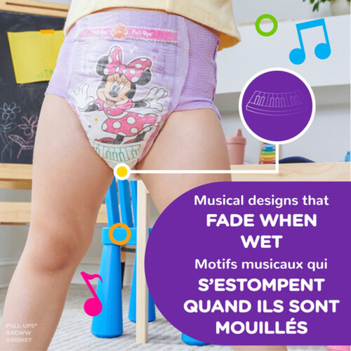Huggies Pull-Ups, Trainers Night Nappy Pants for Girls - 2-4 Years