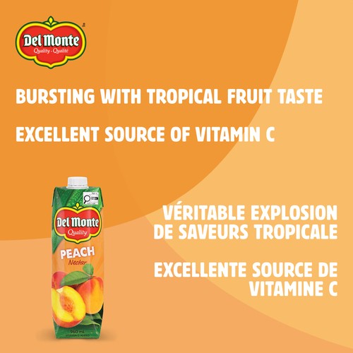 Del Monte Juice Peach Nectar 960 ml