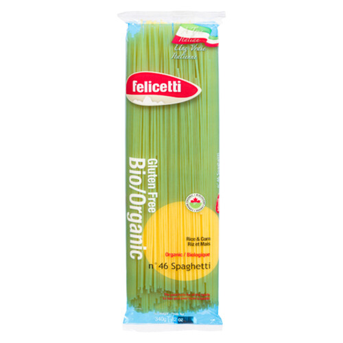 Felicetti Organic Spaghetti Rice & Corn 340 g