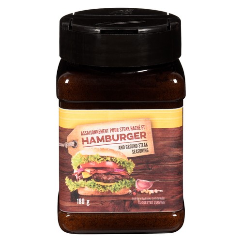 Hamburger & Ground Steak Seasoning 180 g