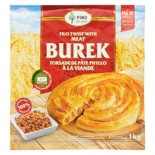 Fino Fine Foods  Filo Twist with meat burek 1 kg (frozen)