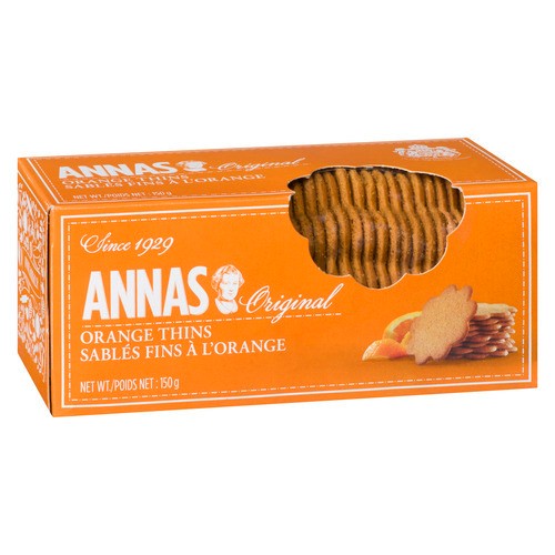 Annas Cookies Original Orange Thins 150 g