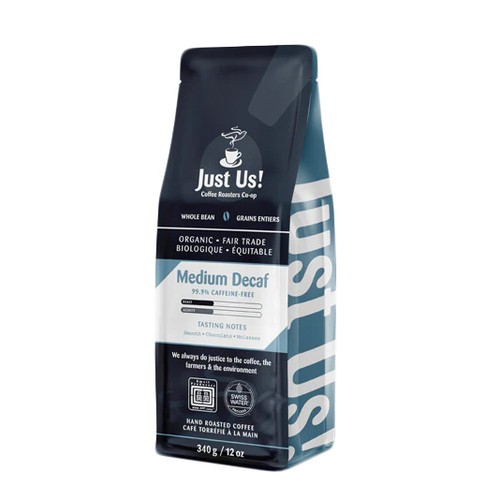 Just Us Ground Coffee Medium Decaf 340 g