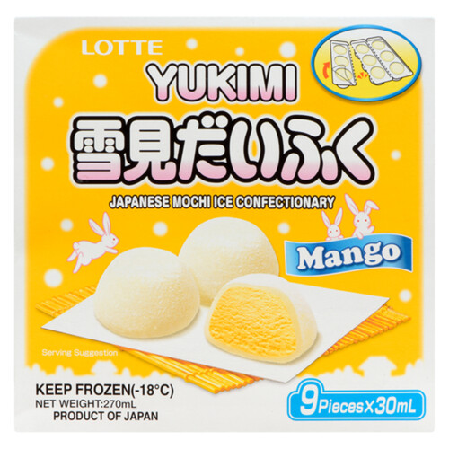 Lotte Frozen Mochi Mango 270 ml 