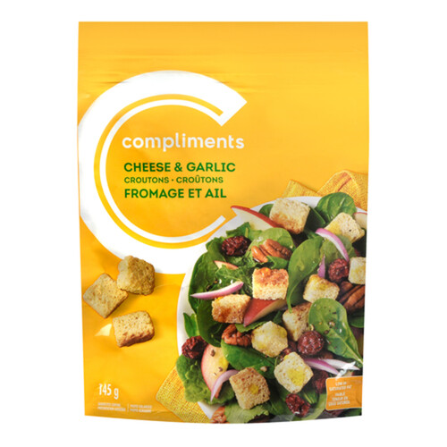 Compliments Croutons Cheese & Garlic 145 g