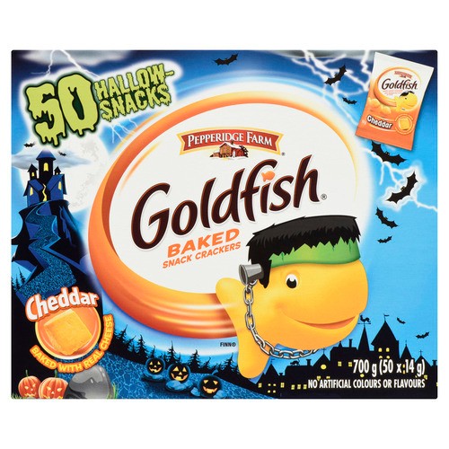 Pepperidge Farm Goldfish Crackers Halloween Cheddar 700 g