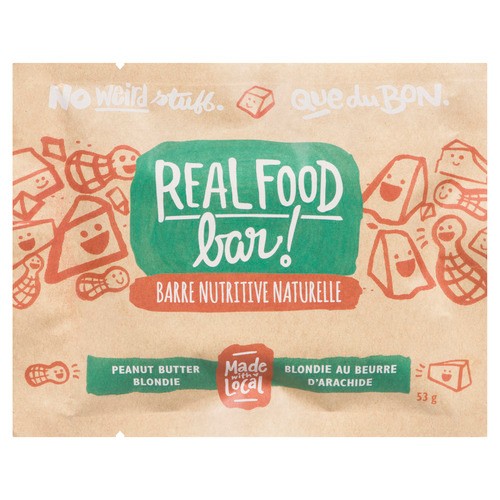 Made With Local Real Food Blondie Bar Peanut Butter 53 g