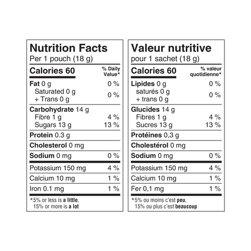 Sunrype Funbites Organic Fruit Bites Apple Strawberry 6 x 18 g