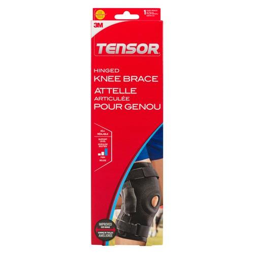 Tensor Hinged Knee Brace 1 Count