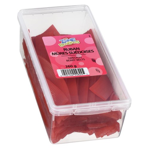 Les Aliments Johnvince Candy Swedish Berry Belts 260 g