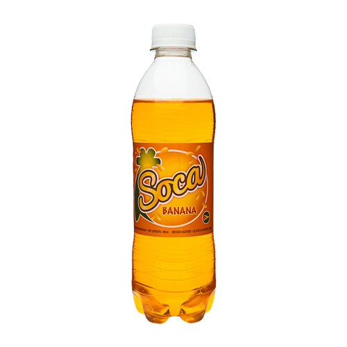 Soca Soft Drink Banana 400 ml (bottle)