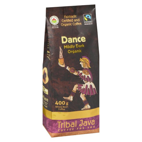 Tribal Java Mildly Dark Organic Coffee 400 g