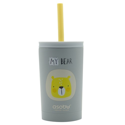 Asobu Mini Sippy Cup Grey 12 oz 1 Count