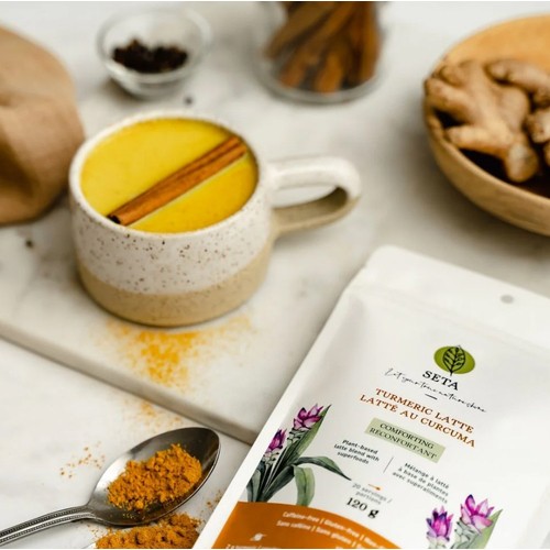 Seta Plant Based Latte Blend Tea Turmeric 120 g