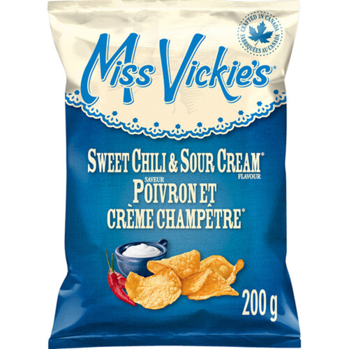 Miss Vickie's Kettle Cooked Potato Chips Sweet Chili & Sour Cream 200 g