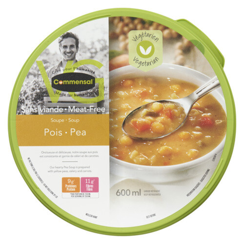 Commensal Vegetarian Soup Peas 600 ml