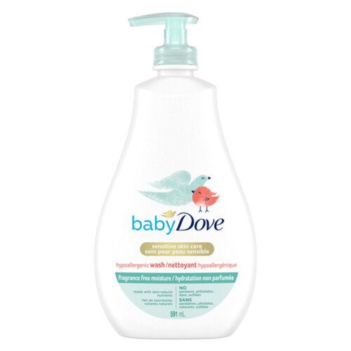 Baby Dove Tip To Toe Baby Wash Sensitive Moisture For Eczema Prone Skin 591 ml