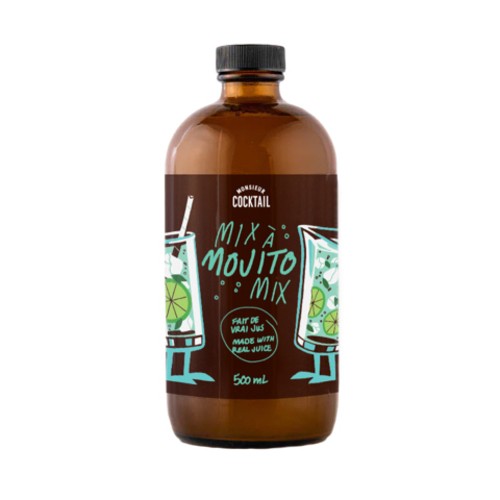 Monsieur Cocktail Alcohol-Free Mojito Mix 500 ml (bottle)