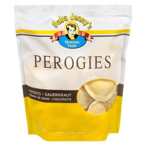 Baba Jenny's Perogies Potato And Sauerkraut 24 EA (frozen)