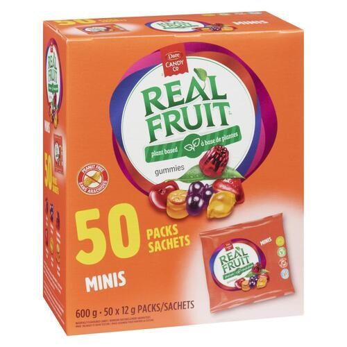Dare Real Fruit Peanut-Free Gummies Medley 600 g