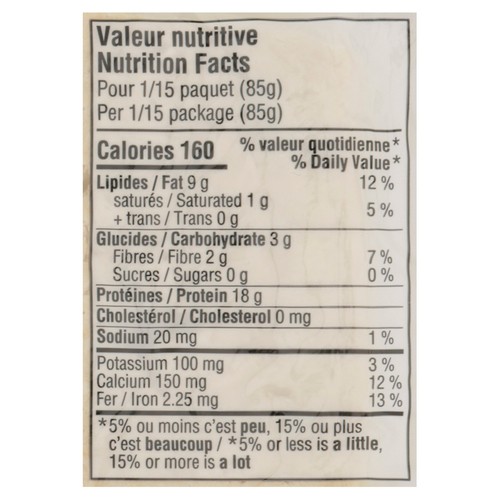 Unisoya Tofu Extra Firm Regular 1.25 kg
