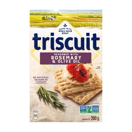 Christie Triscuit Crackers Rosemary & Olive Oil 200 g