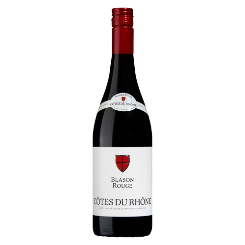 Blason Rouge Red Wine Côtes Du Rhône 750 ml (bottle)