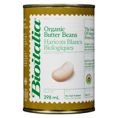 Bioitalia Organic Butter Beans 398 ml
