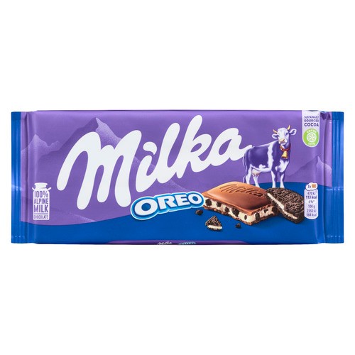 Milka Oreo Chocolate Bar 100 g