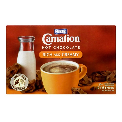 Carnation Rich Hot/Choc 10Pk