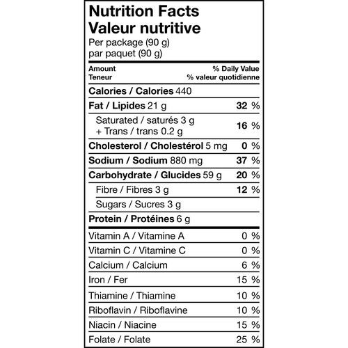 Munchies Original Snack Mix (small bag) 90 g
