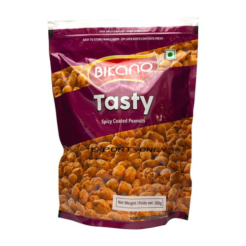 Bikano Tasty Coated Peanuts Spicy 350 g