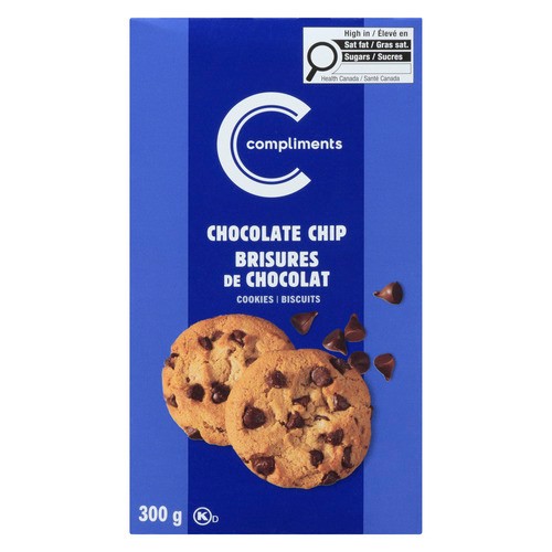 Compliments Cookies Chocolate Chip 300 g