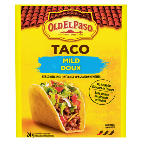 Old El Paso Taco Seasoning Mix Mild 24 g