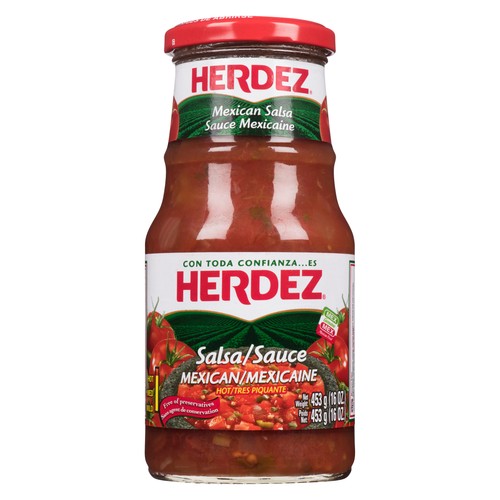 Herdez Mexican Salsa Hot 453 g