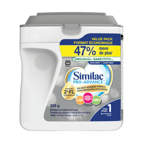 Similac Pro-Advance Step 1 Baby Formula Powder with 2’-FL 0+ Months 859 g