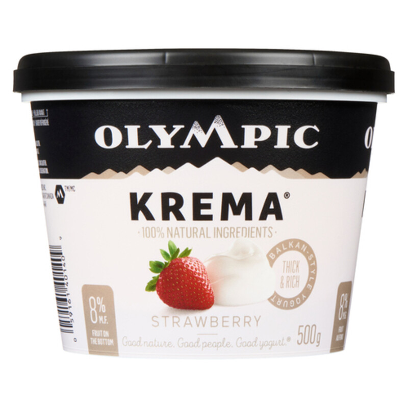 Olympic Krema Yogurt Strawberry 8 500 g Voilà Online Groceries & Offers