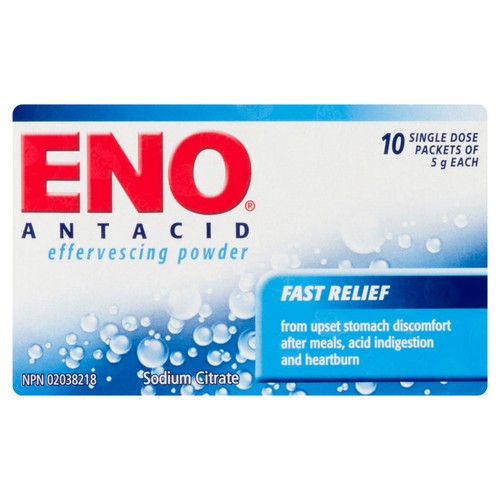 Eno Regular Foil Antacid 10 EA