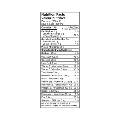 Lactantia UltraPur 2% Milk Ultra-Filtered 20 g Protein 1.5 L