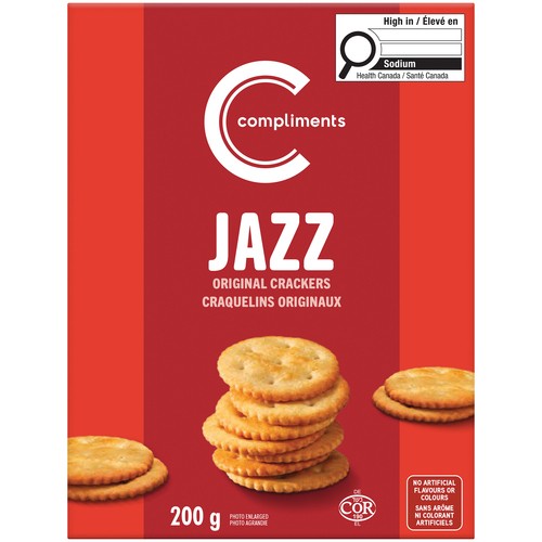 Compliments Jazz Crackers Original 200 g