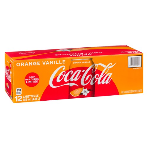 Coca-Cola Orange Vanilla 12 x 355 ml (cans)