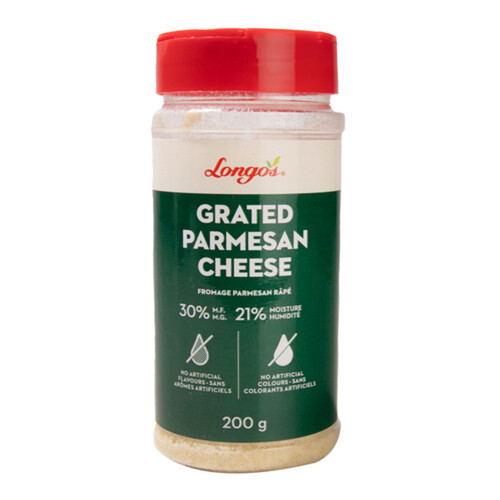 Longo's Grated Parmesan Cheese 200 g