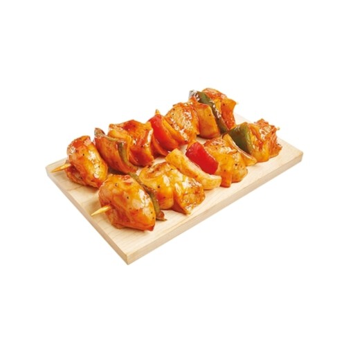 Montreal BBQ Chicken With Vegetables Kabob