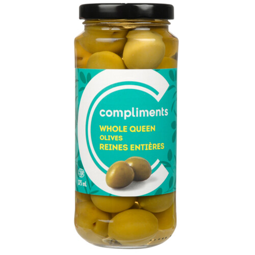 Compliments Olives Whole Queen 375 ml